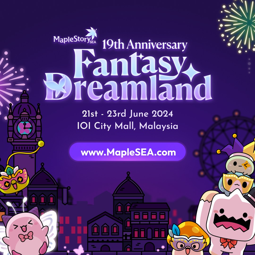 pop-up events & exhibitions kl - maplestory