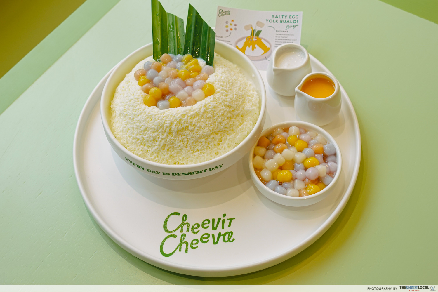 Salty Egg Yolk Bua-Loi Bingsu