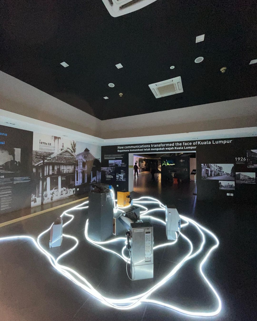 Free galleries in KL - telecoms museum