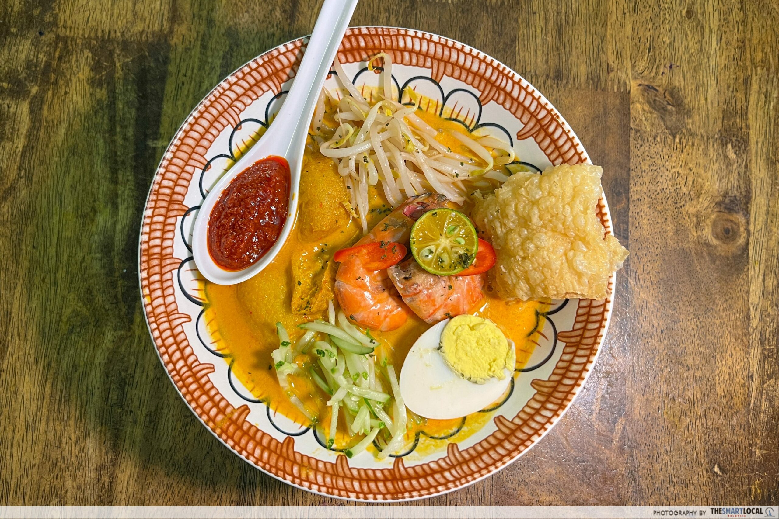 Signature Nyonya Curry Prawn Laksa 