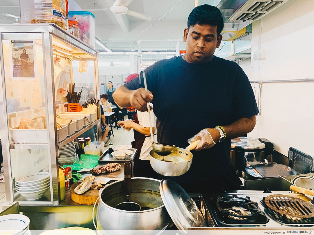 Logan cooking - Babi Kuah Hitam BKT in Bangsar