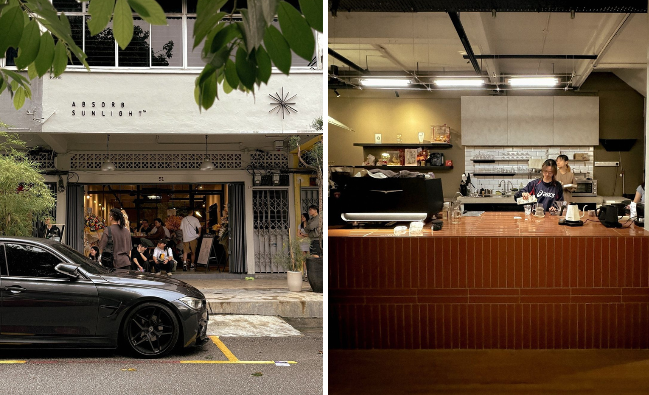 New cafes and restaurants in kl in july - absorb sunlight