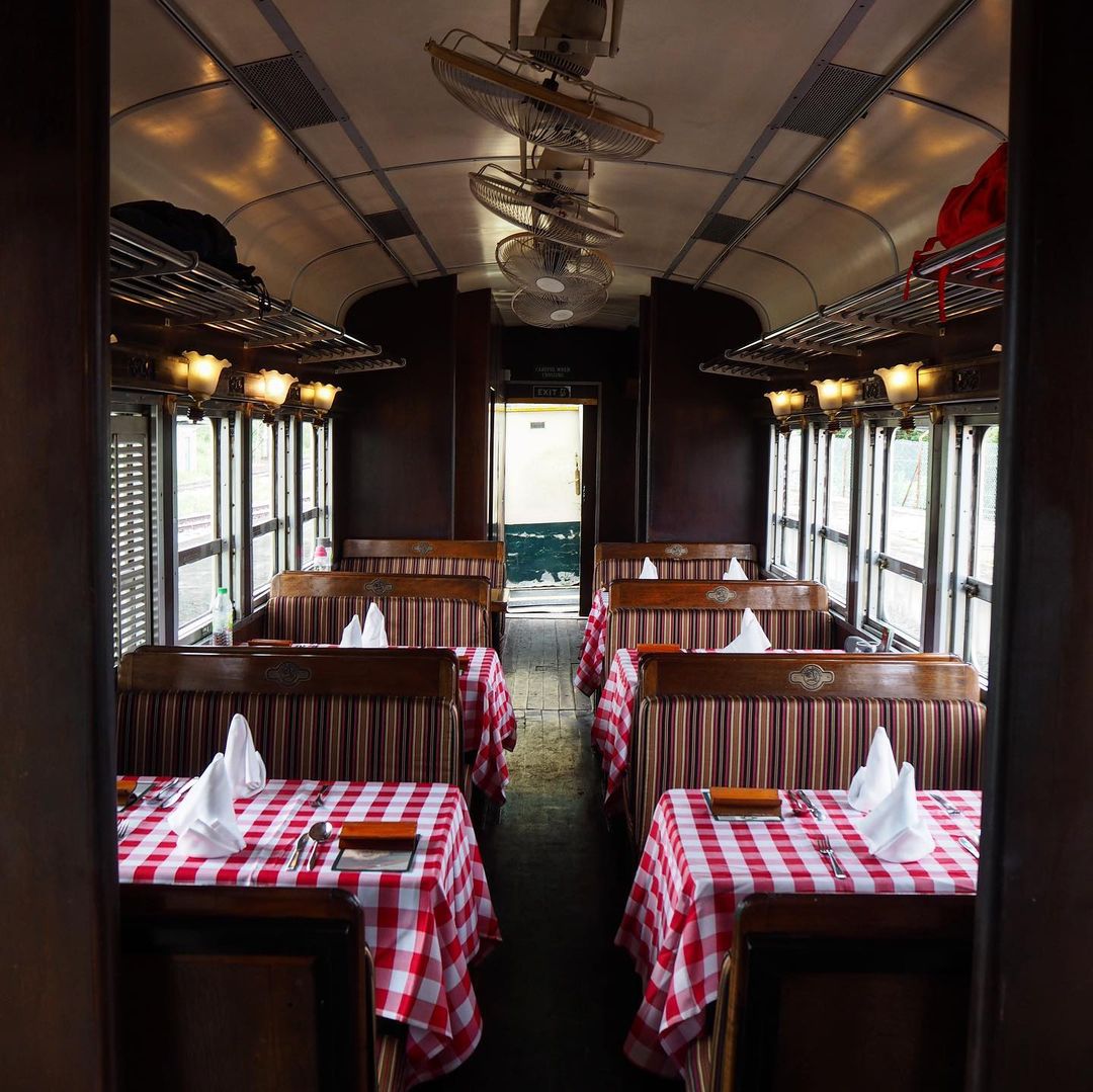 North Borneo Heritage Train - interior