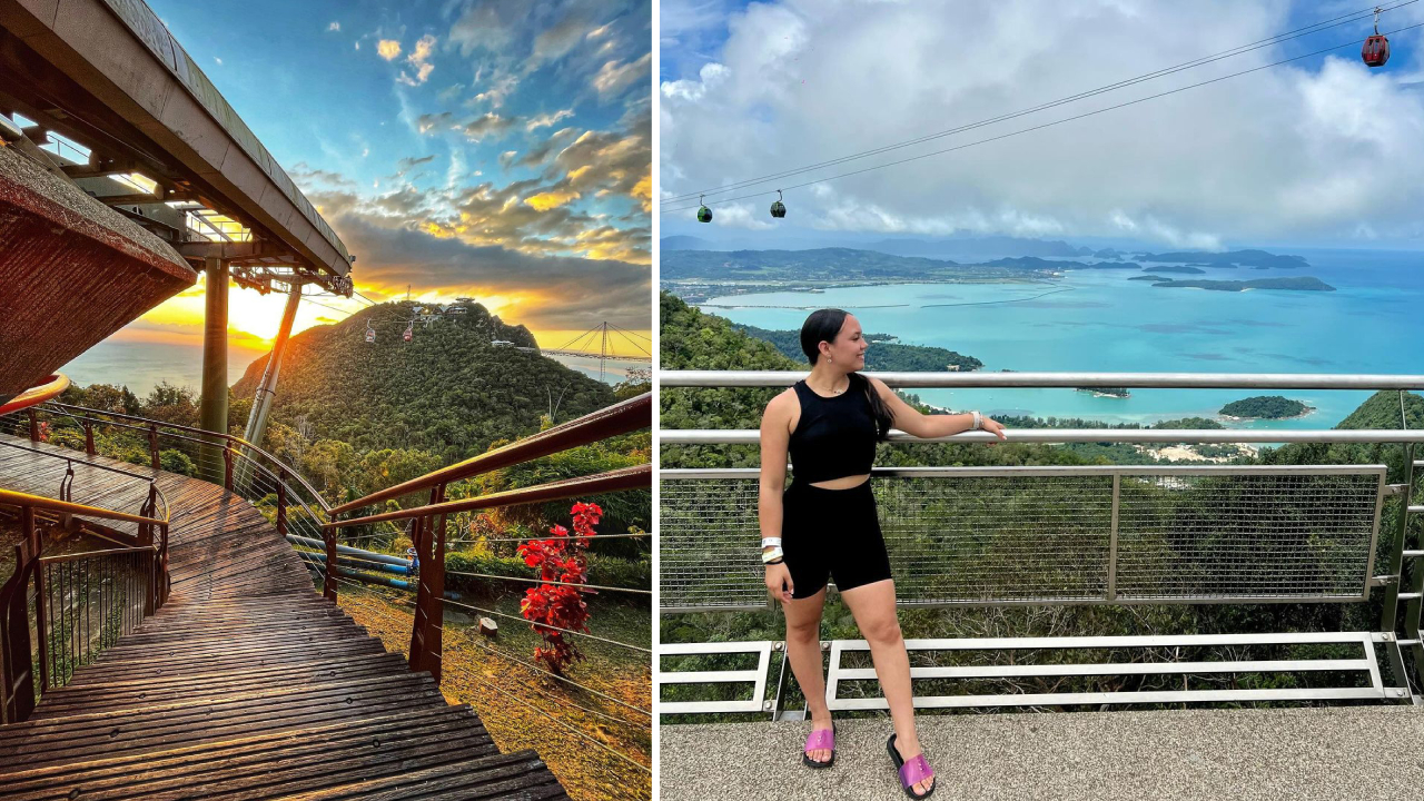 Panorama Langkawi SkyCab, Malaysia - Middle Station viewing platforms