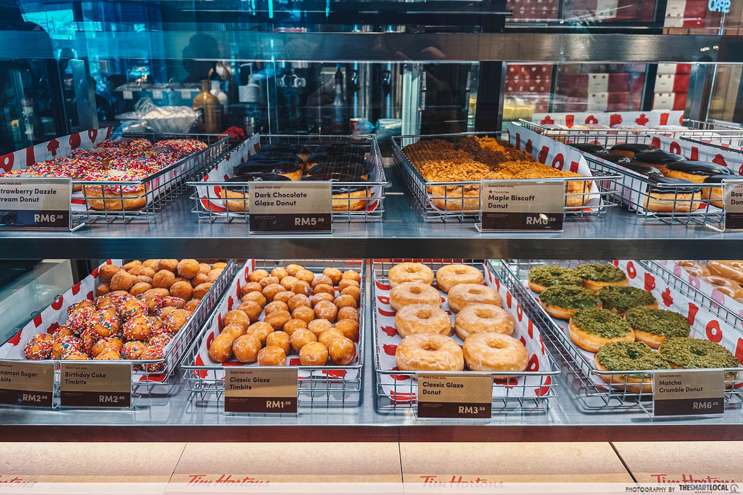 Tim Hortons in malaysia - doughnuts