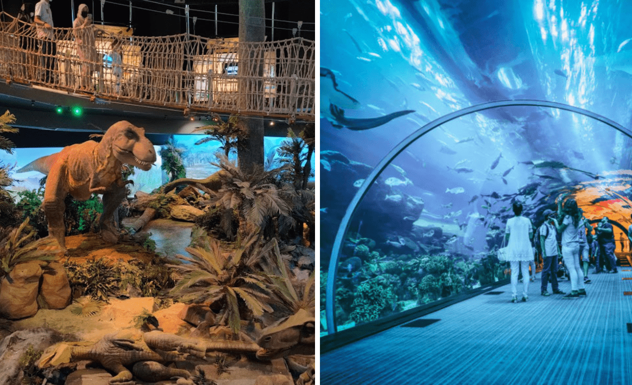 petrosains and aquaria at Suria KLCC