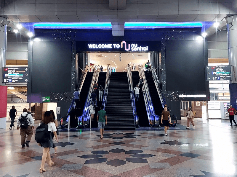 NU Sentral entrance at KL Sentral