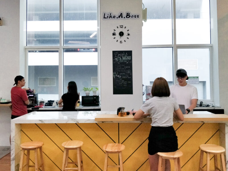 coworking places in selangor - facilities at like a boss