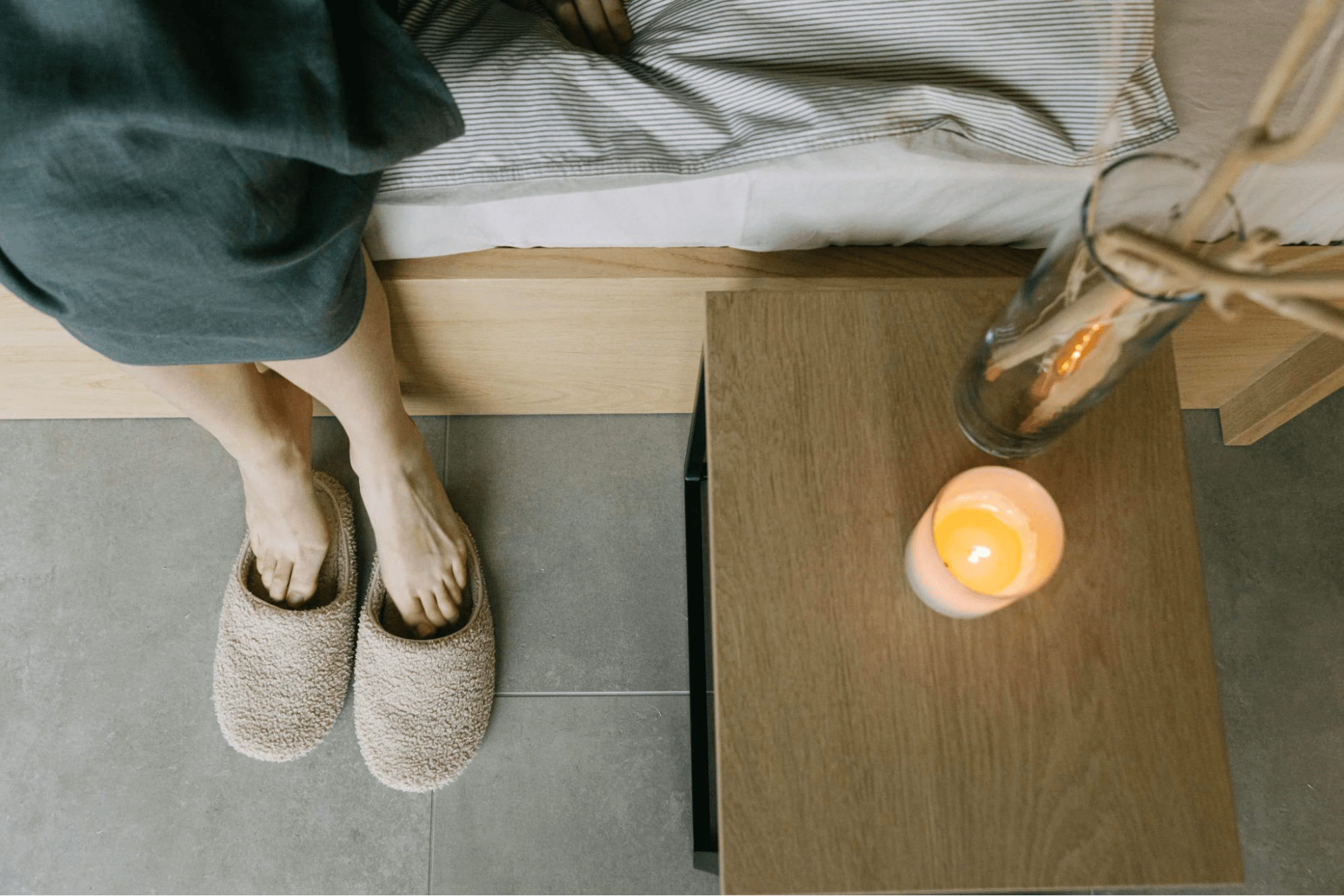 Hungry Ghost Festival Superstitions - bedroom slippers