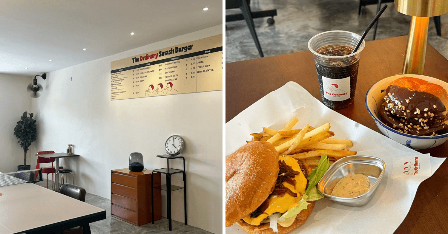 new cafes and restaurants in kl 2024 august - the ordinary smash burger