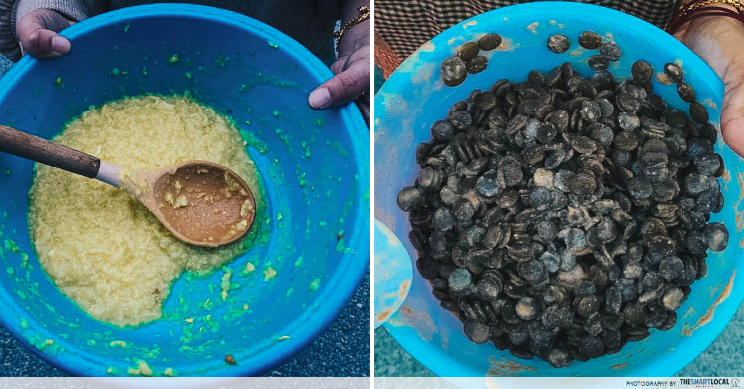 Food - Malay sisters from Klang feeding stray dogs