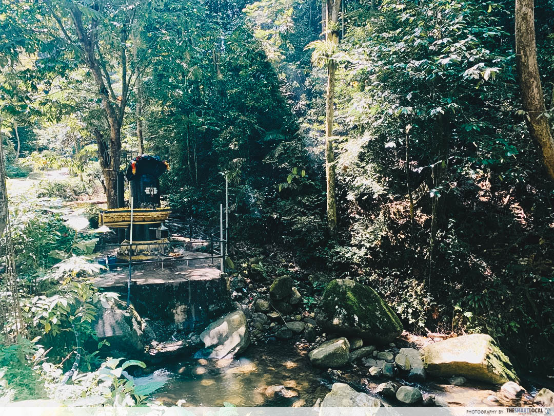 Linga view - Karak Shivan Alayam