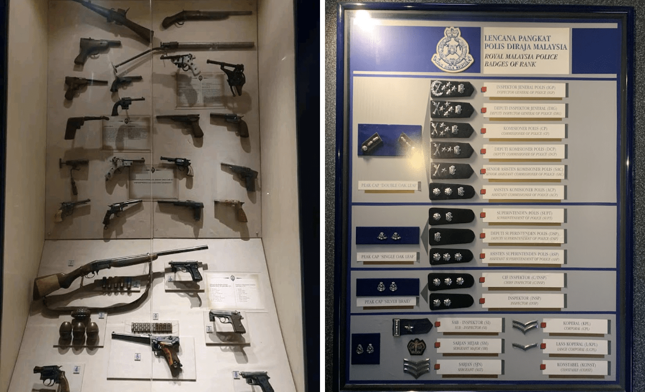 Museums and galleries in KL - Royal Malaysia Police Museum