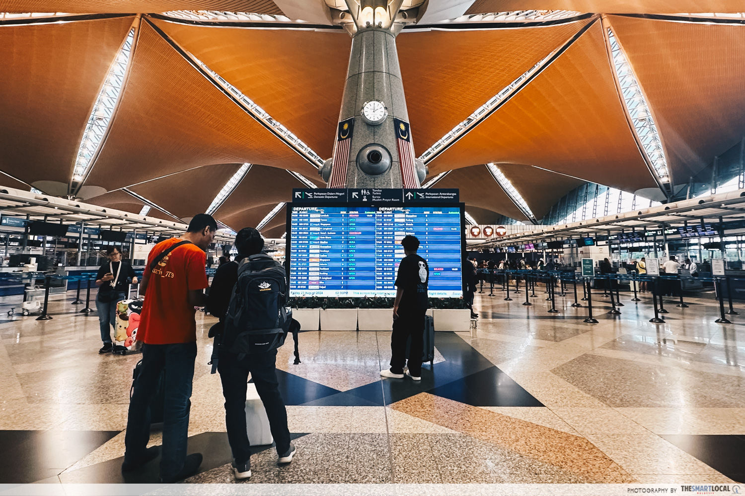 TRAVEL ANNOUNCEMENT AT KLIA