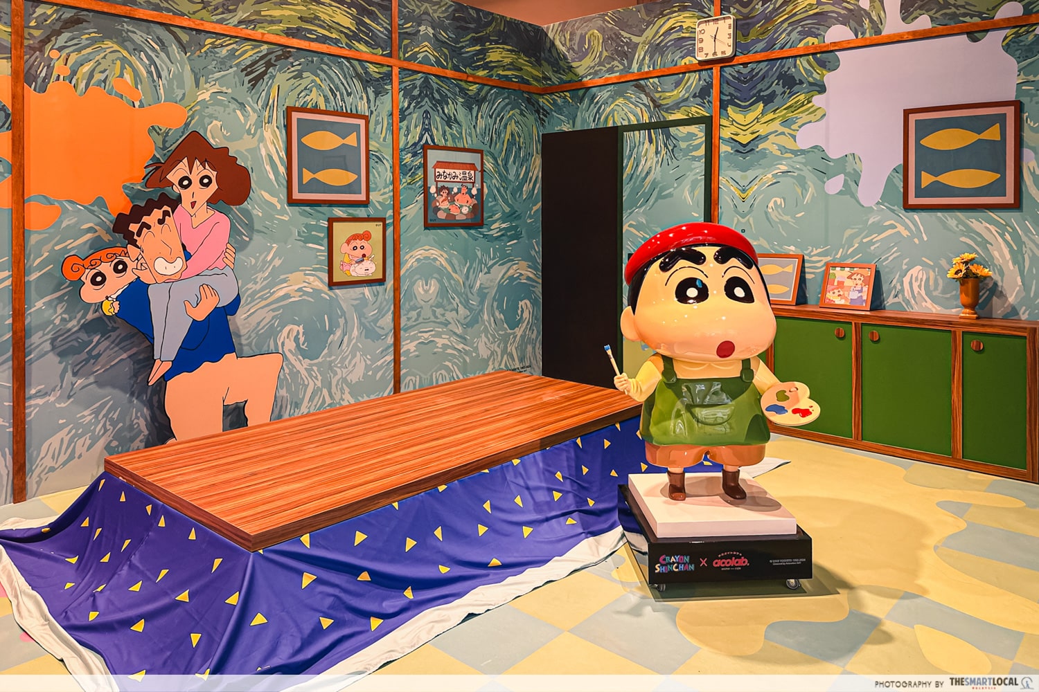 Crayon Shin-Chan living room