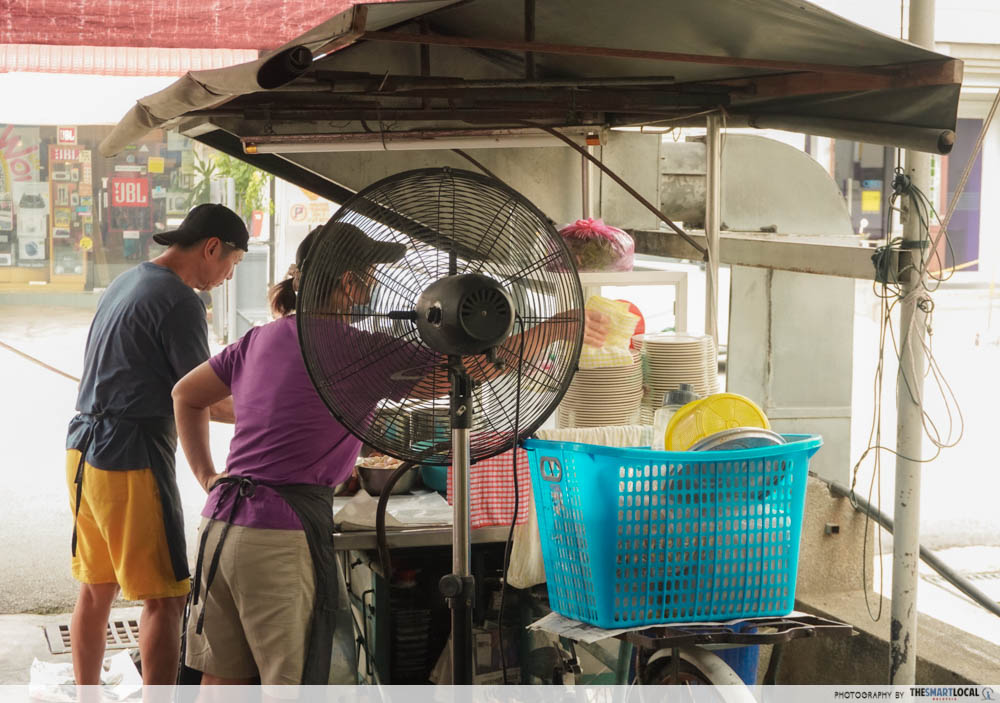 char koay teow penang - siam road hawker