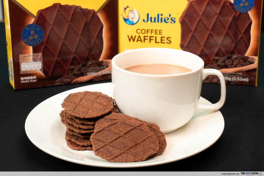 Julie's waffles - coffee flavour