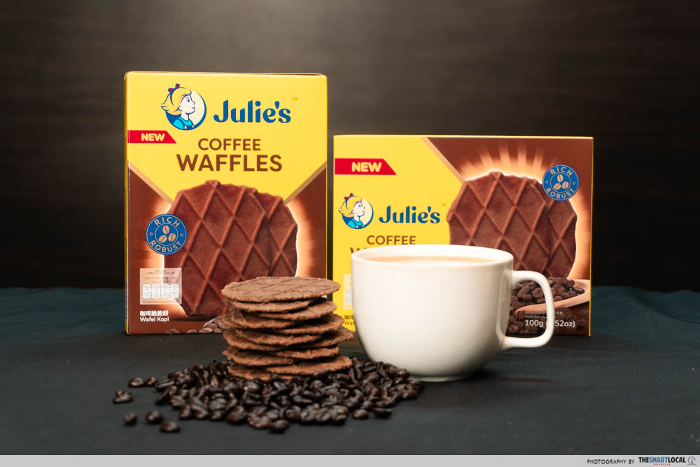 Julie's waffles - coffee waffles