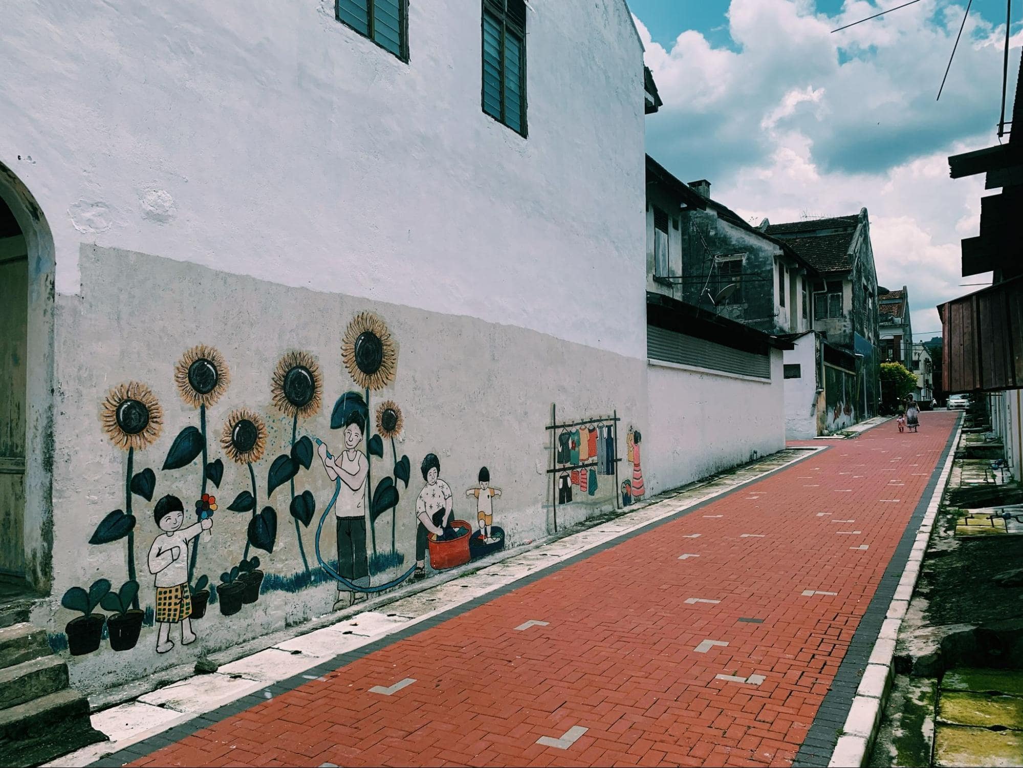 Kuala Kubu Bharu street art 