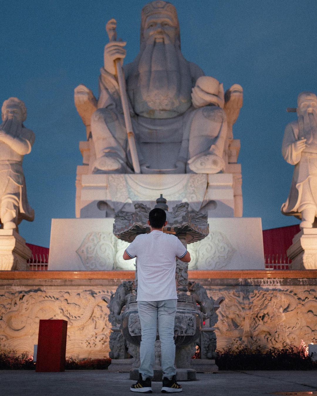 Tua Pek Kong Temple in Perak - statue