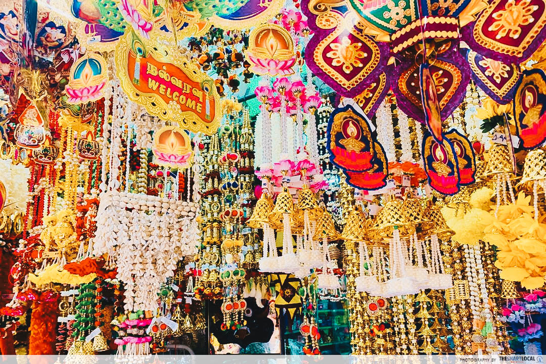 Decorations - Klang’s Deepavali bazaar