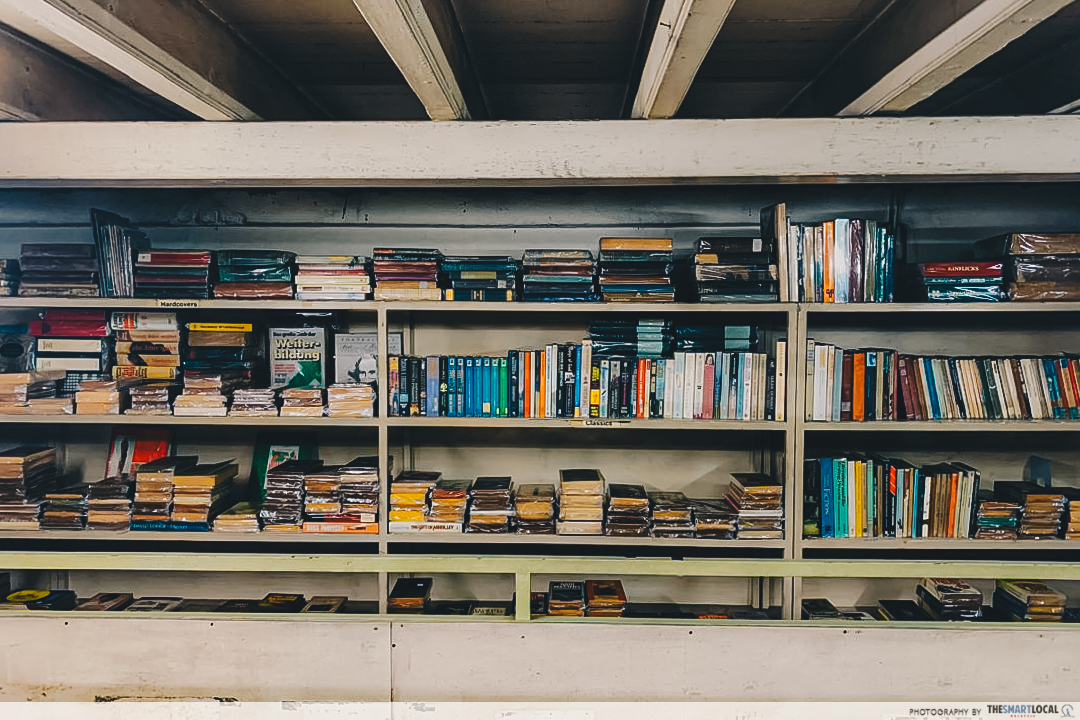 Junk Bookstore - bookshelves