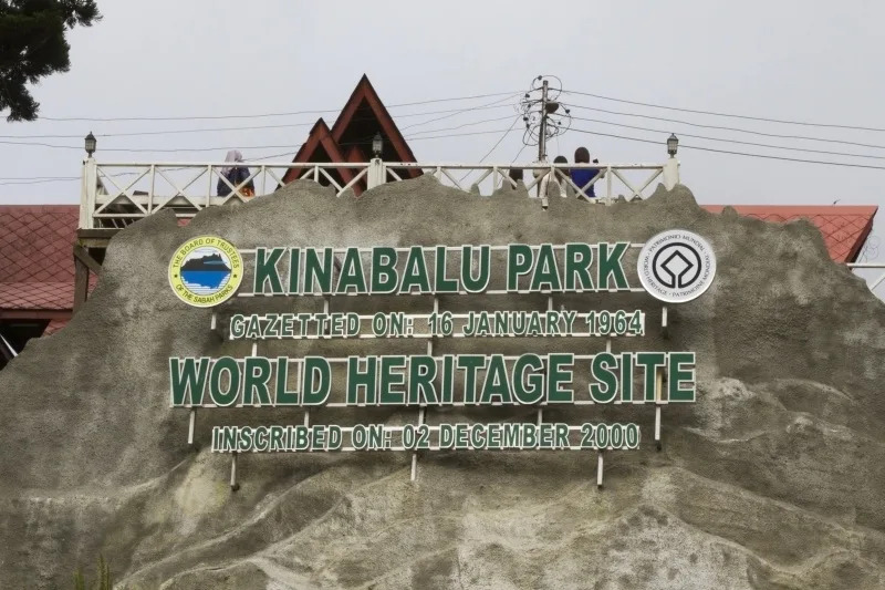 Kinabalu Park in Sabah - Malaysia first UNESCO World Heritage Site