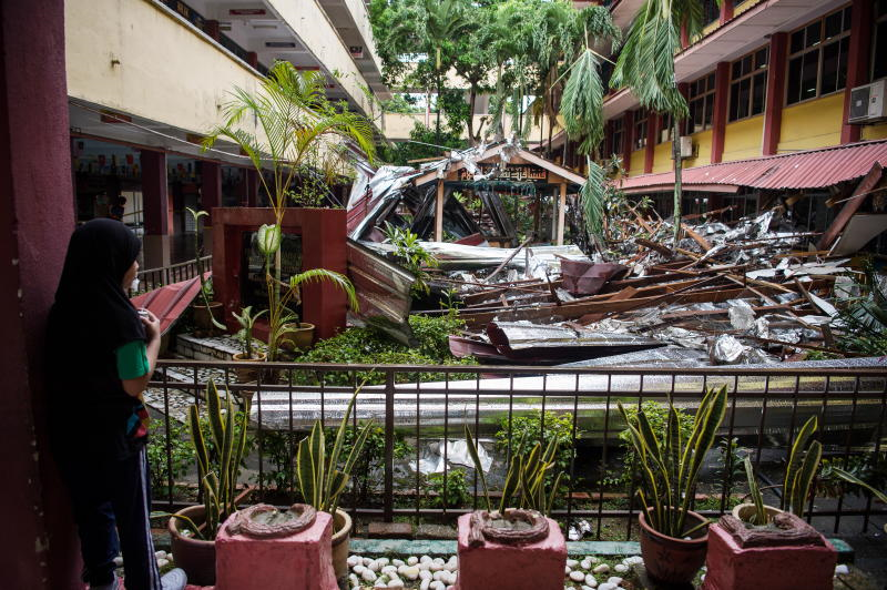 SK Danau Perdana abandoned site