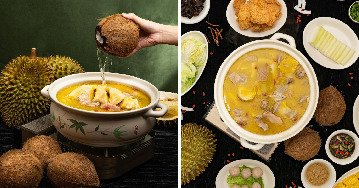 Claypot Sifu Durian Chicken Hotpot