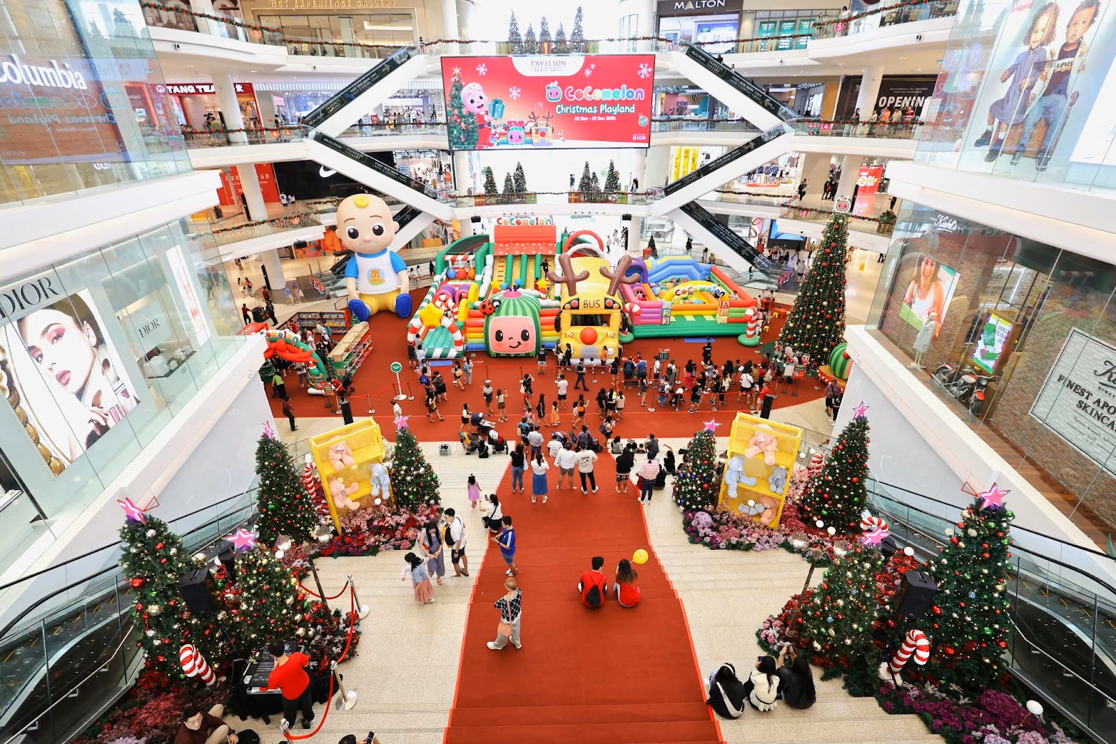 Christmas mall decor - Pavilion Bukit Jalil