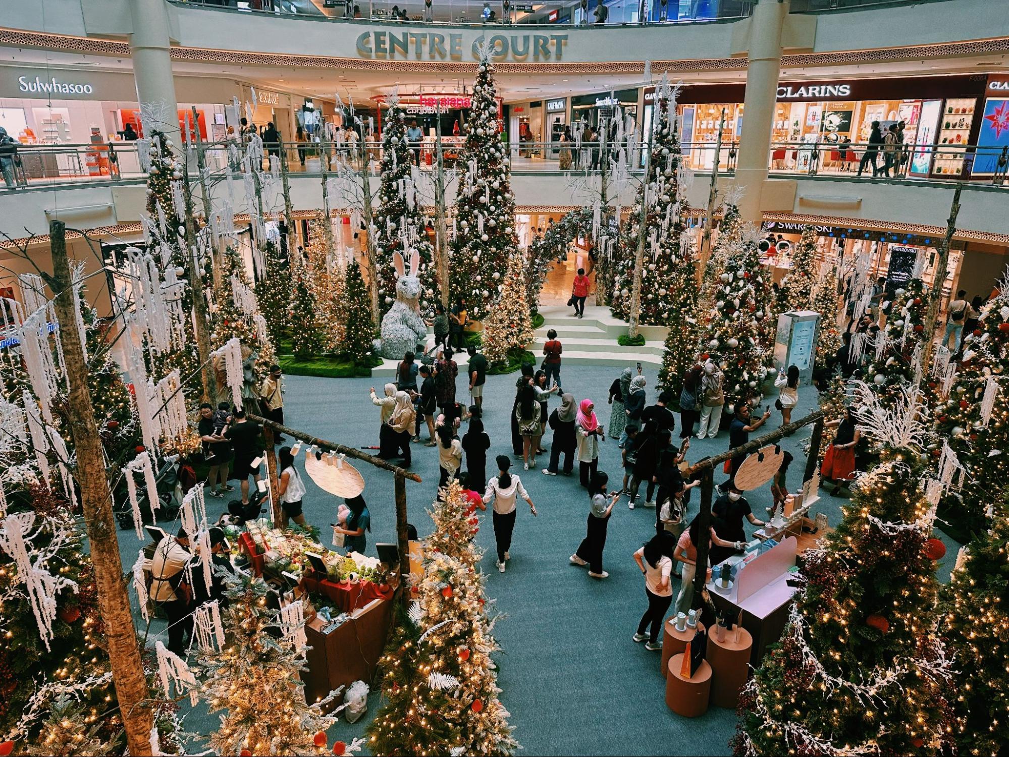 Christmas mall decor - Mid Valley Megamall