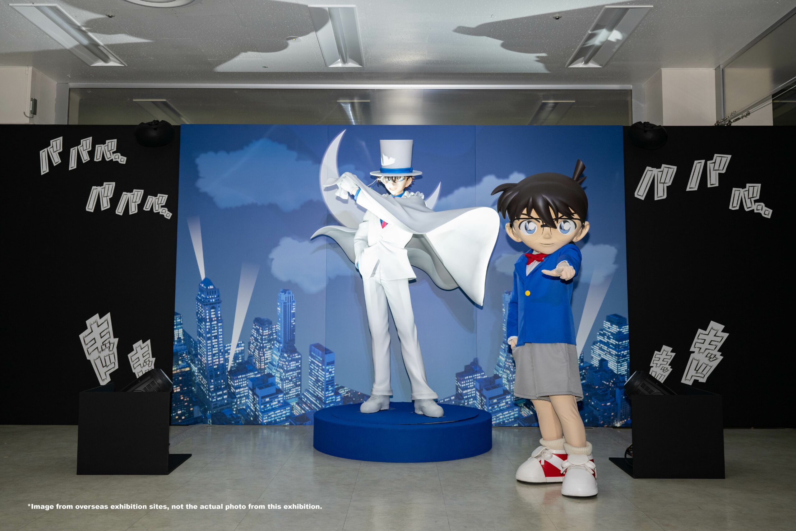 Detective Conan exhibition in Malaysia - character standees