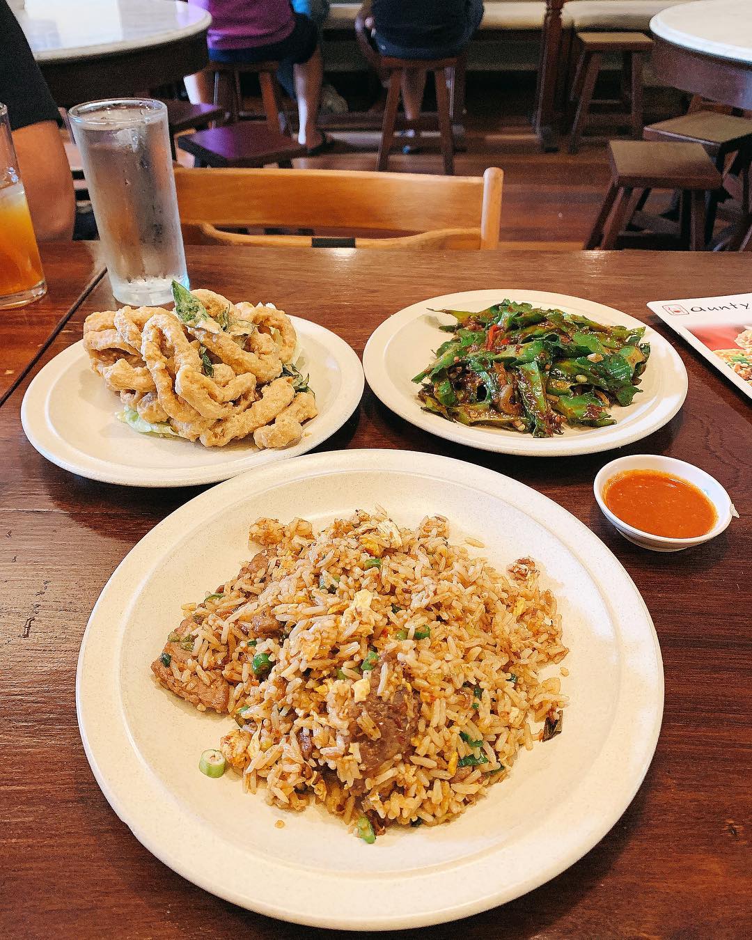 Fried rice in KL - Aunty Nat's