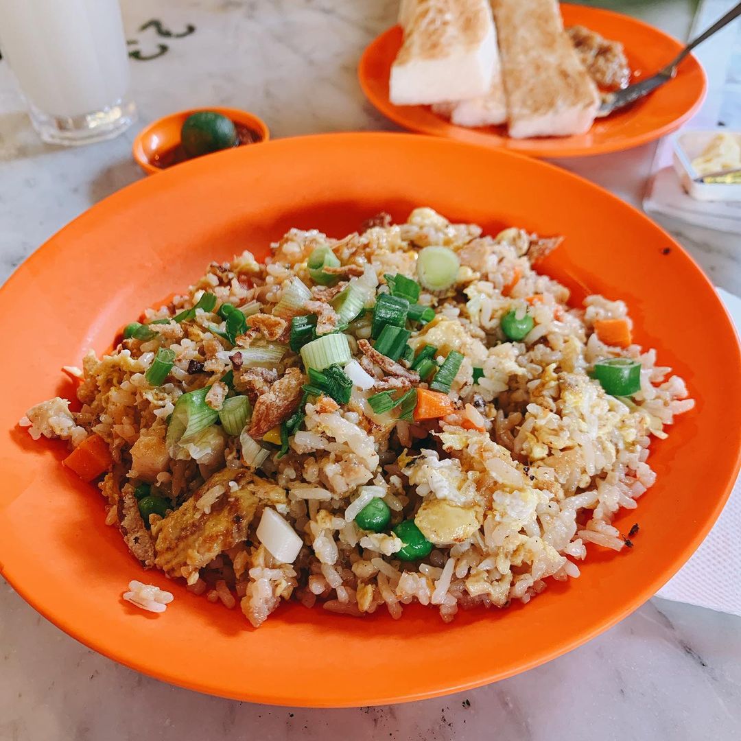 Fried rice in KL - Restoran Yut Kee