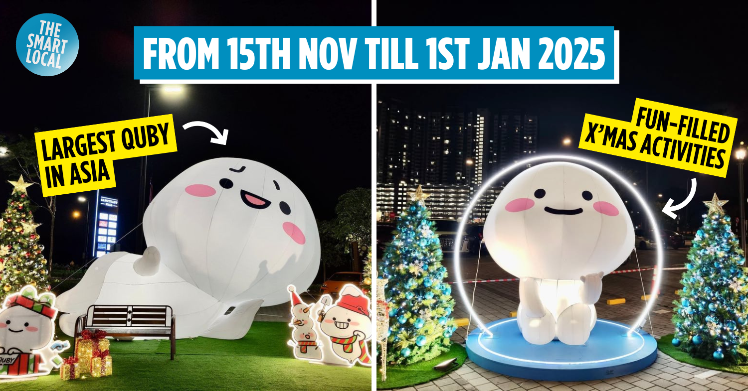 This Quby Xmas Event In Selangor Has Giant Inflatables Of The Beloved Blob, Bring In The Holiday Cheer With Photo Ops