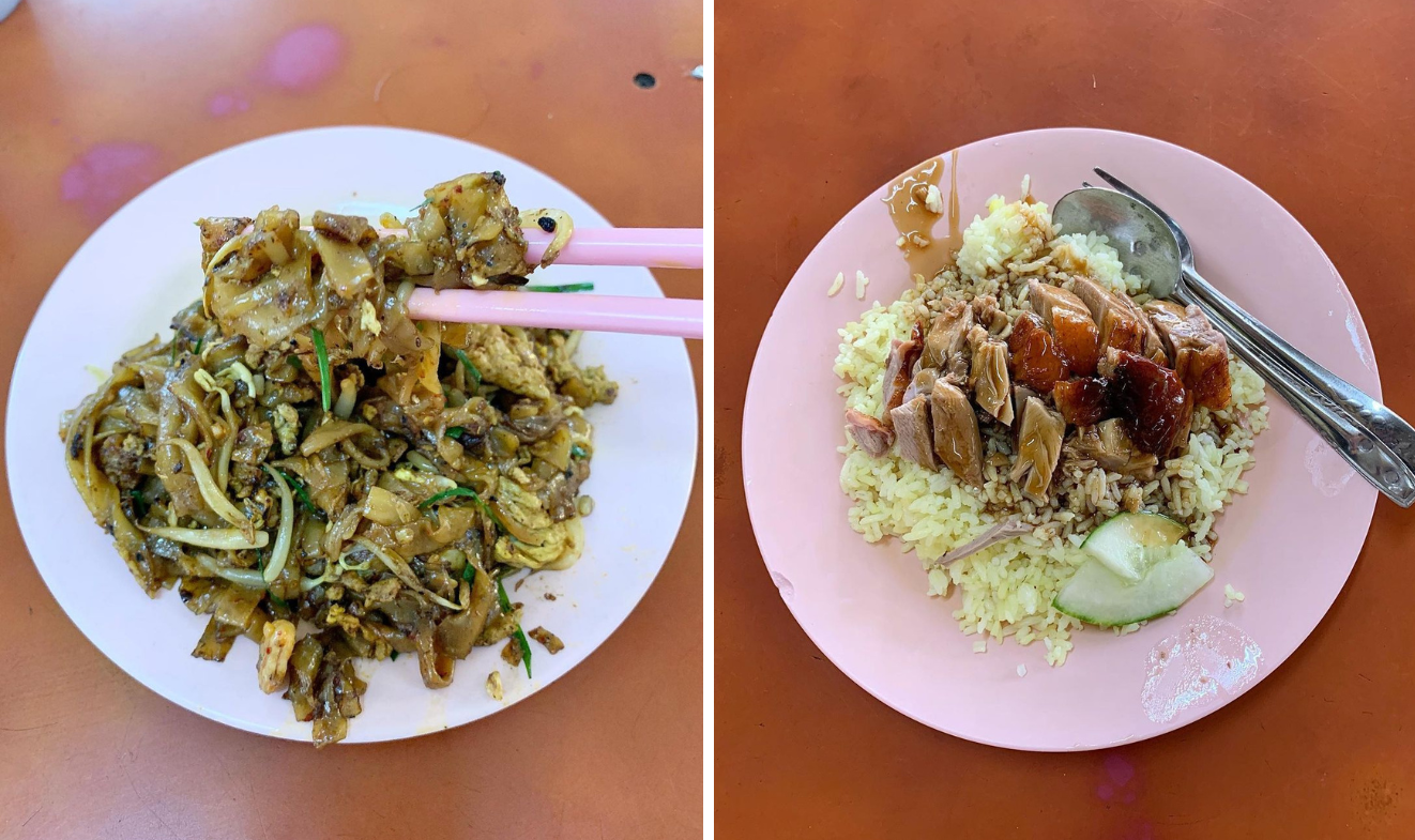 things to do taiping - Larut Matang Hawker Centre char kuey teow