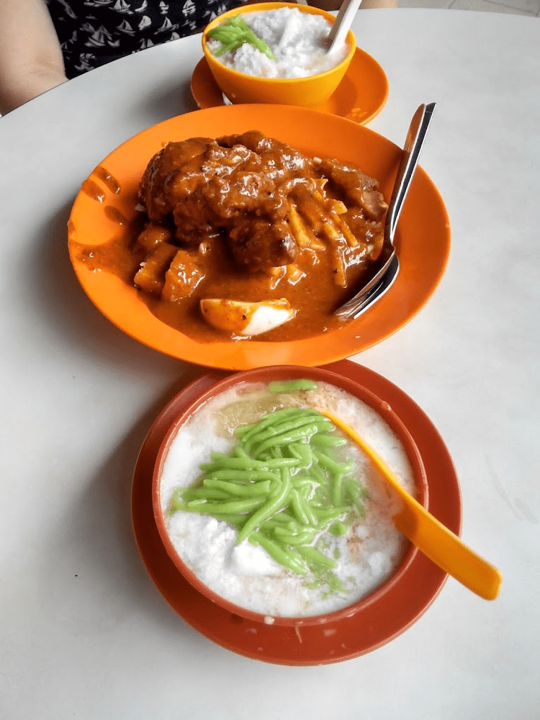 Rojak Bellamy - cendol and rojak