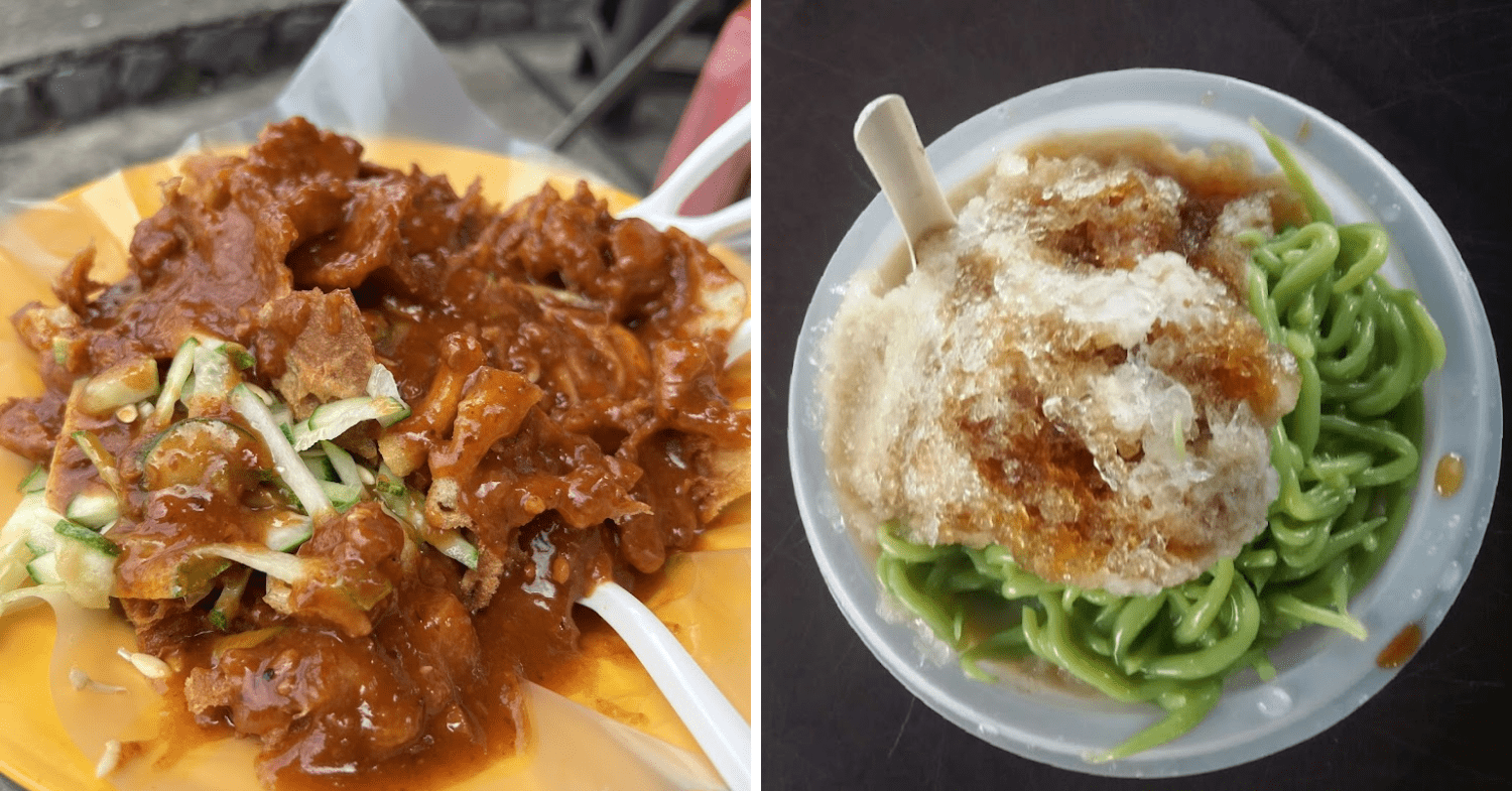 Cendol and rojak in KL - Hasan's Rojak & Cendol