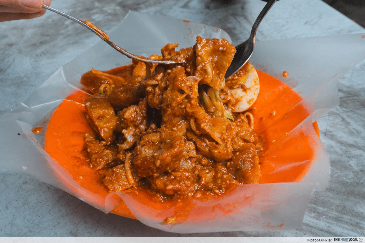 Rojak & Cendol Aliff - rojak with telur