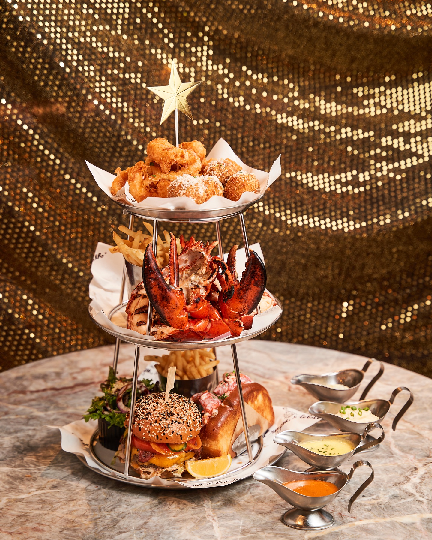 Christmas sharing platter - Burger & Lobster