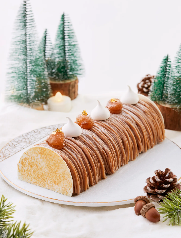 yule log cakes in malaysia - mandarin