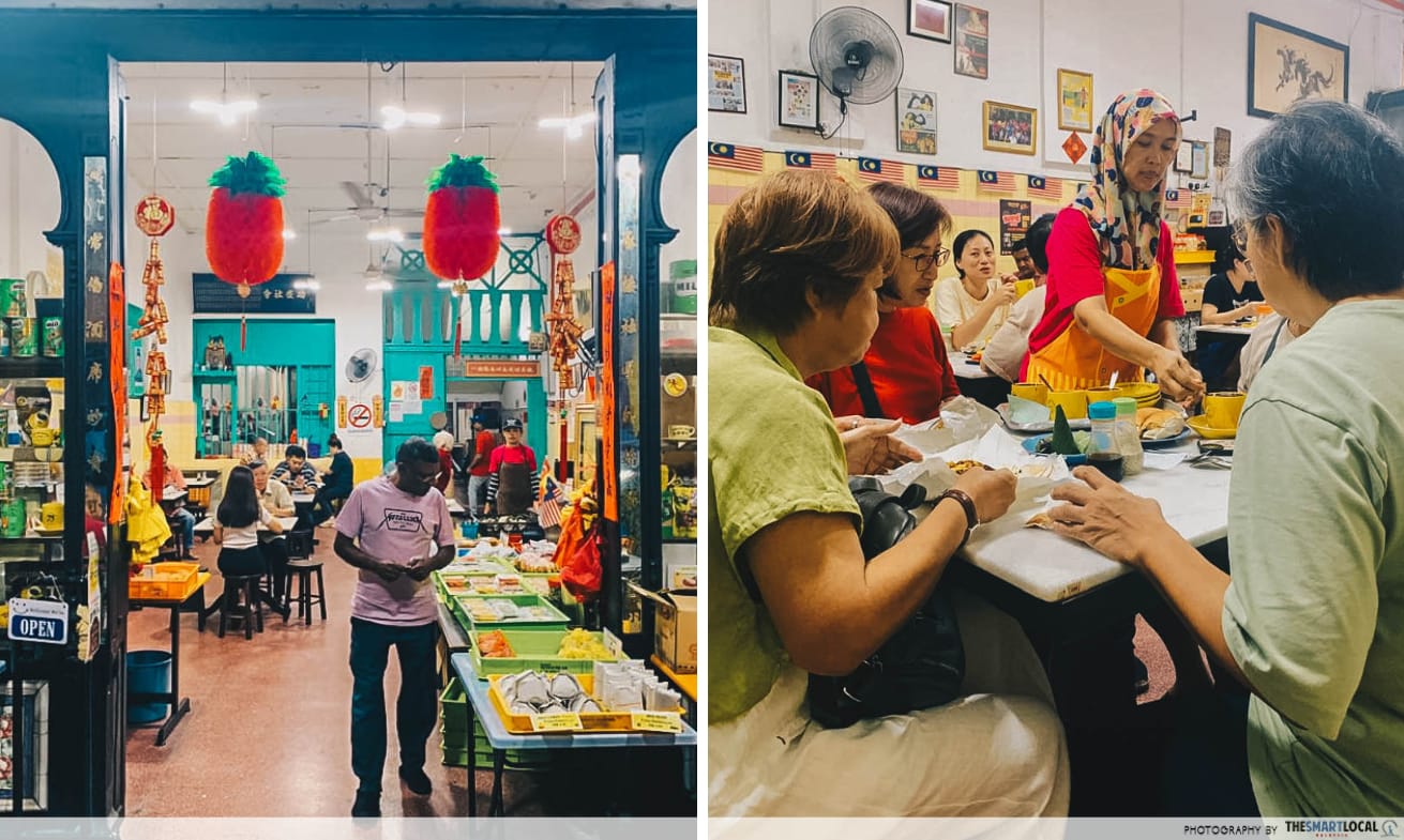 Chong Kok Kopitiam in Klang - diners