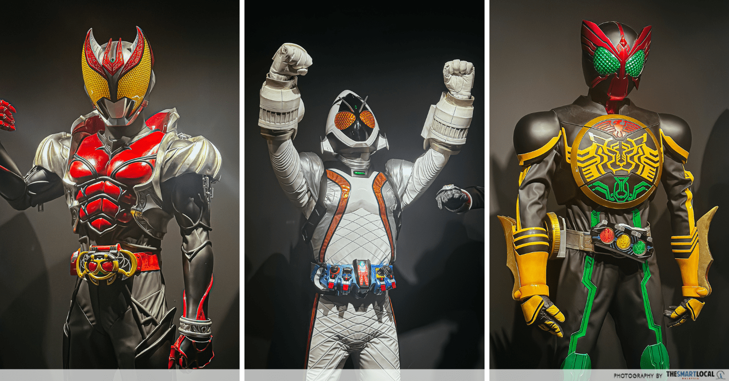 Kamen Rider 50th Anniversary Exhibition - figures