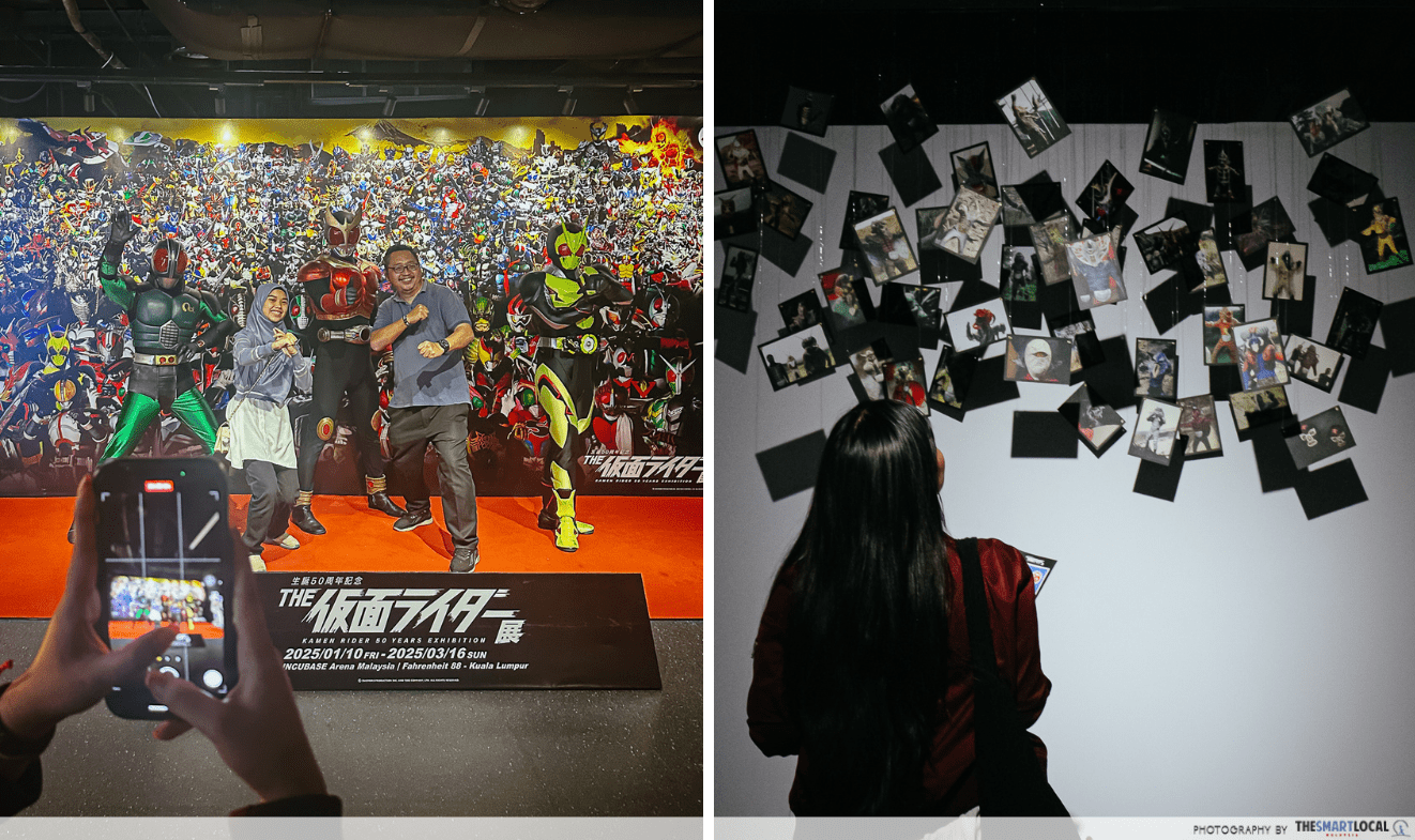 Kamen Rider 50th Anniversary Exhibition - fan zones