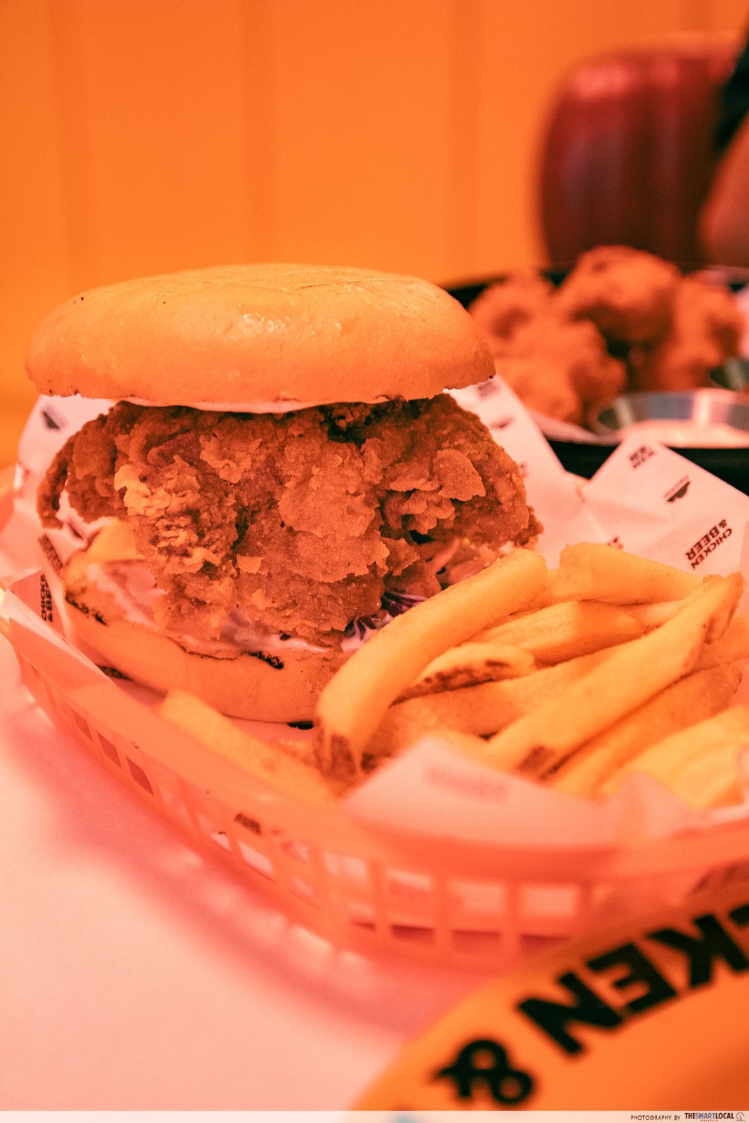 chicken & beer - CNB Chicken Burger