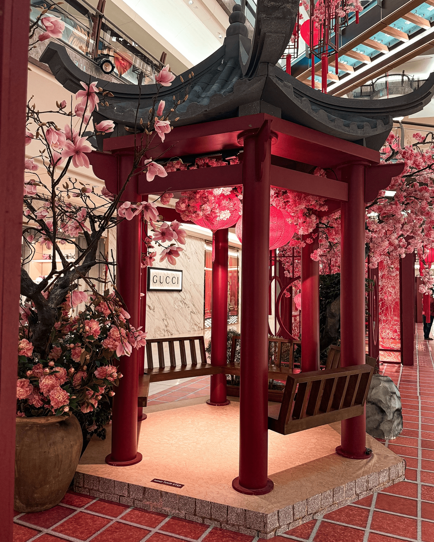 chinese new year mall decor in klang valley - the gardens mall