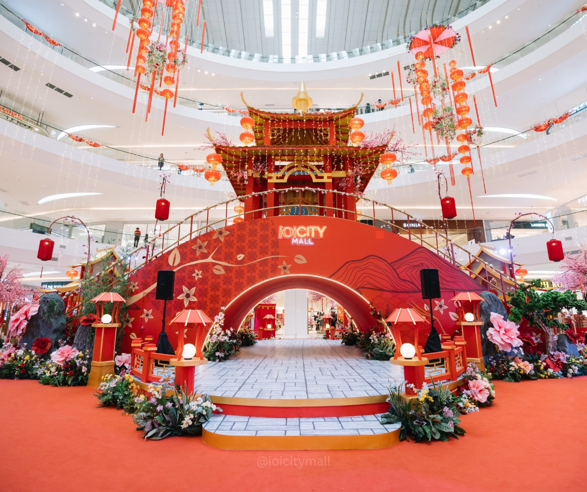 CNY decor - ioi city mall