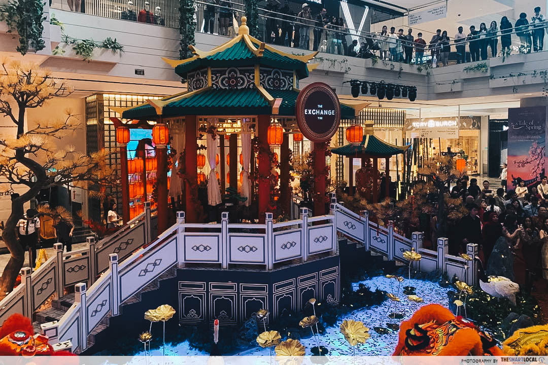 chinese new year mall decor in klang valley - trx