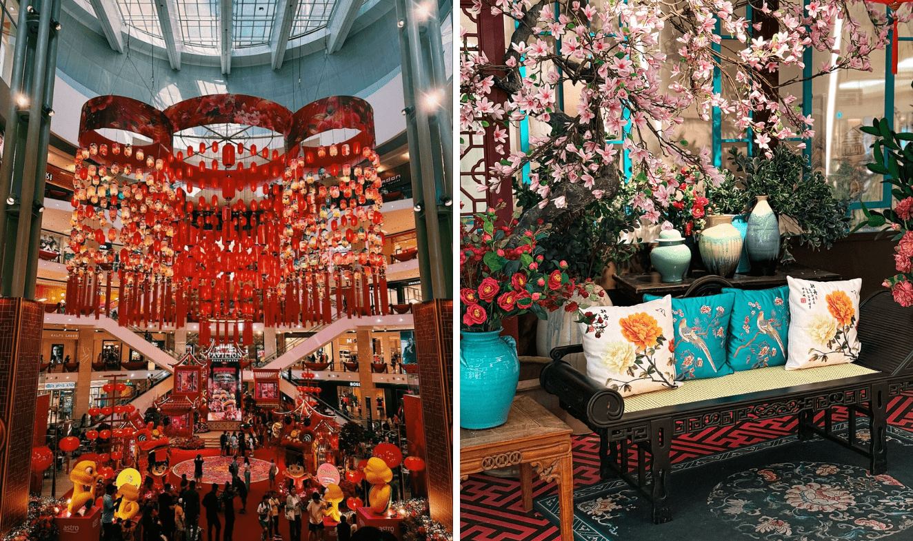 things to do in january - mall decor