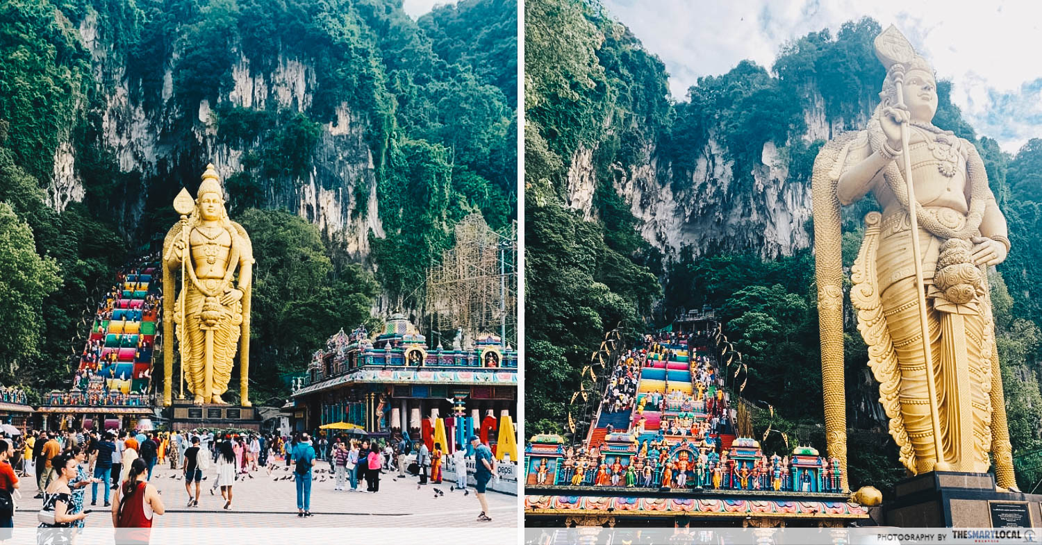 Lord Murugan towering statue - Batu Caves guide